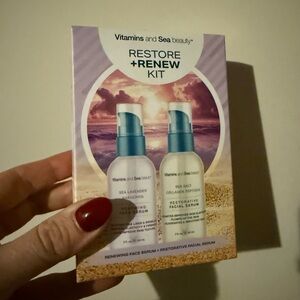 G14. Vitamins and Sea Beauty - Restore and Renew - 2 Piece Serum Kit